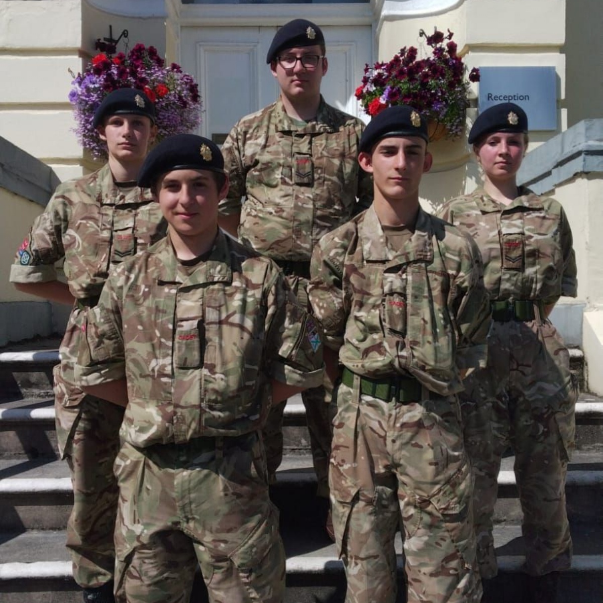 Stoke Damerel Community College - Cadets volunteer to help with end of ...